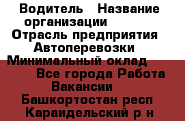 Водитель › Название организации ­ Ladya › Отрасль предприятия ­ Автоперевозки › Минимальный оклад ­ 40 000 - Все города Работа » Вакансии   . Башкортостан респ.,Караидельский р-н